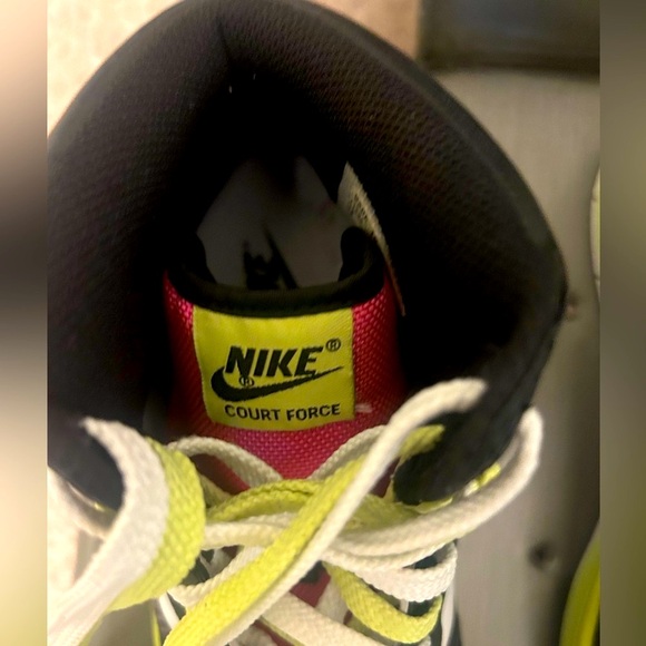 Men Nike Court Force Hi White - Picture 4 of 5